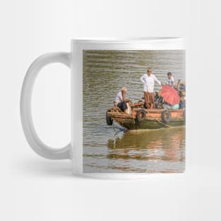 Boats on the Hooghly 03 Mug